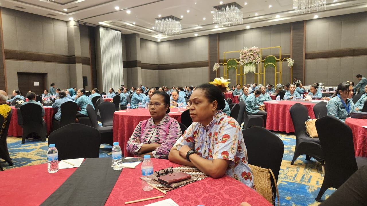 Plt. Kepala Badan Kesbangpol Menghadiri sekaligus Menjadi Juri Lomba Pokja PKK Kab. Biak Numfor