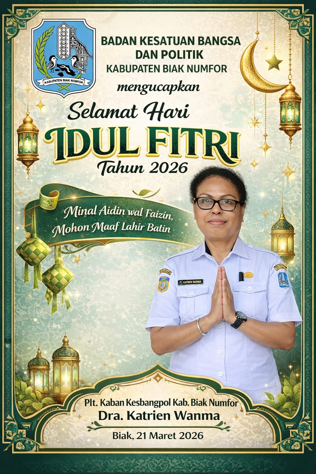 UCAPAN SELAMAT IDUL FITRI 1447 H