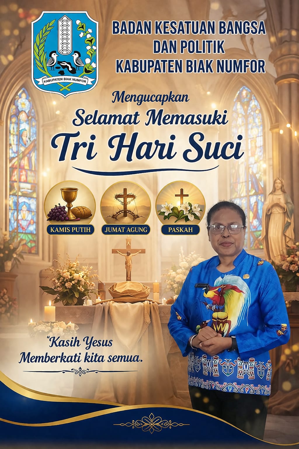 UCAPAN SELAMAT MEMASUKI TRI HARI SUCI