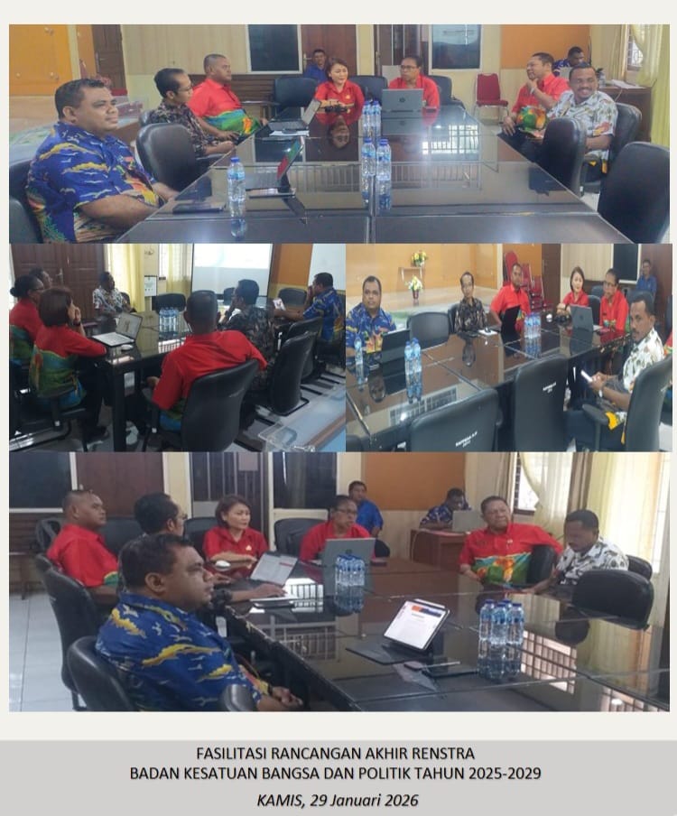 Badan Kesbangpol Melaksanakan Fasilitasi Rancangan Akhir RENSTRA Tahun 2025 - 2029
