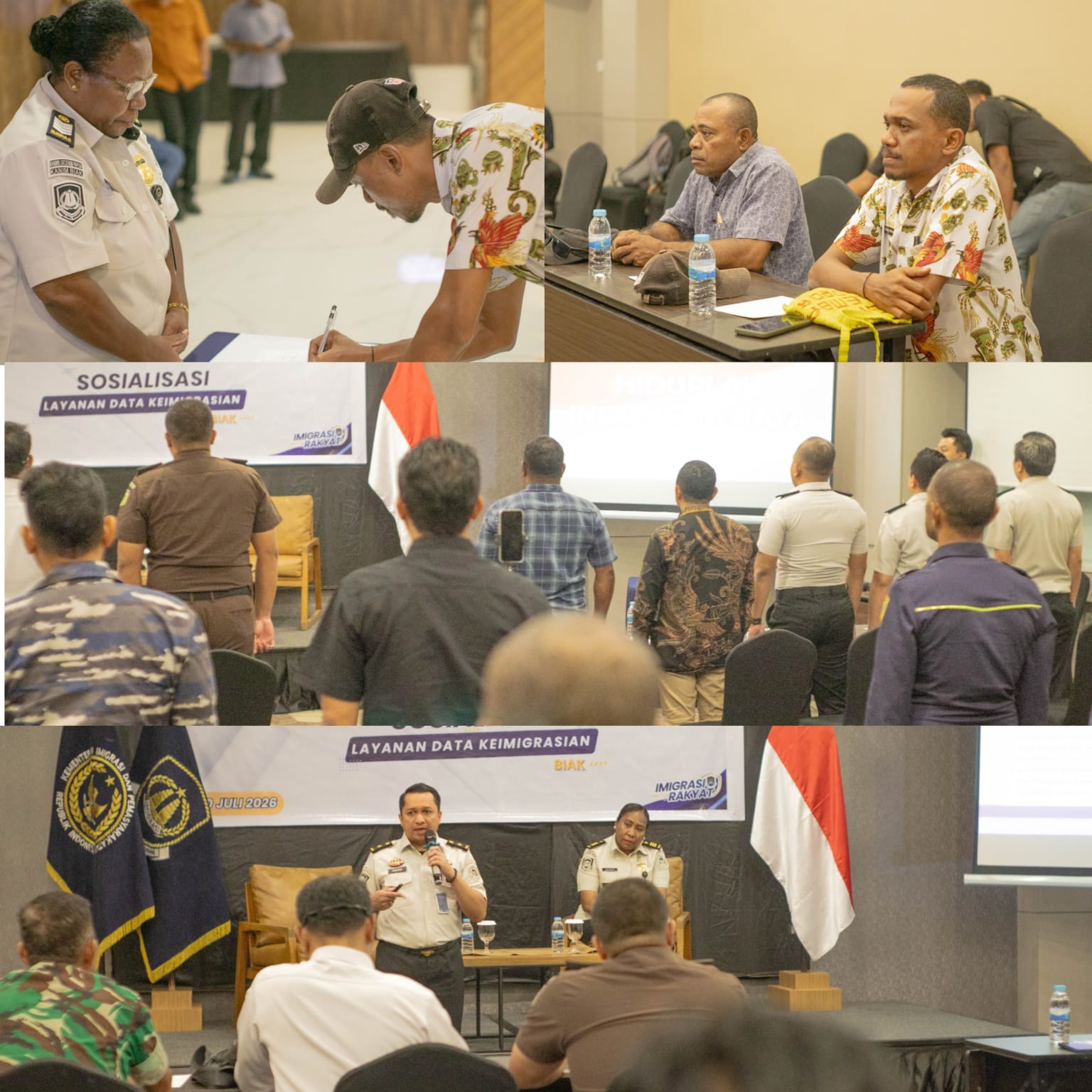 Badan Kesbangpol Mengikuti Kegiatan Sosialisasi Layanan Administrasi Keimigrasian